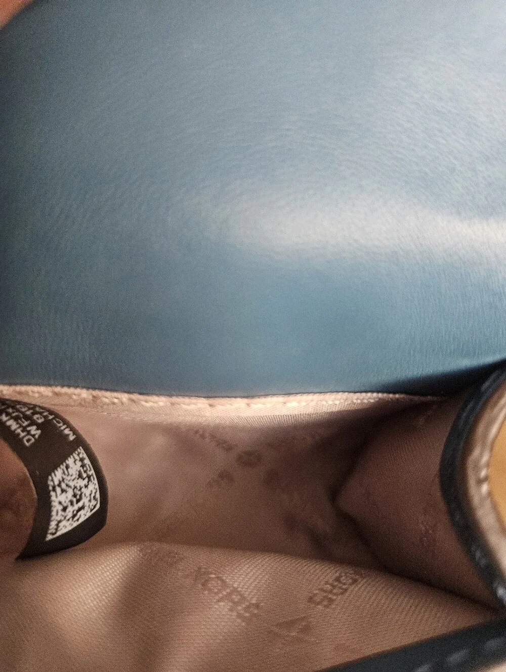 Blue Michael Kors Coin Purses
